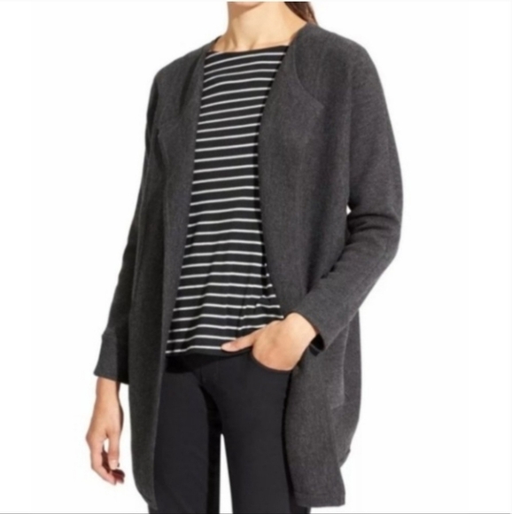 Athleta Chill Chaser Cardigan Sweater Merino Wool Blend Style 459164 Size XS - Picture 1 of 8